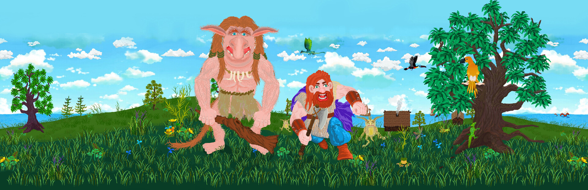 A Viking's Quest, the Lost Continent