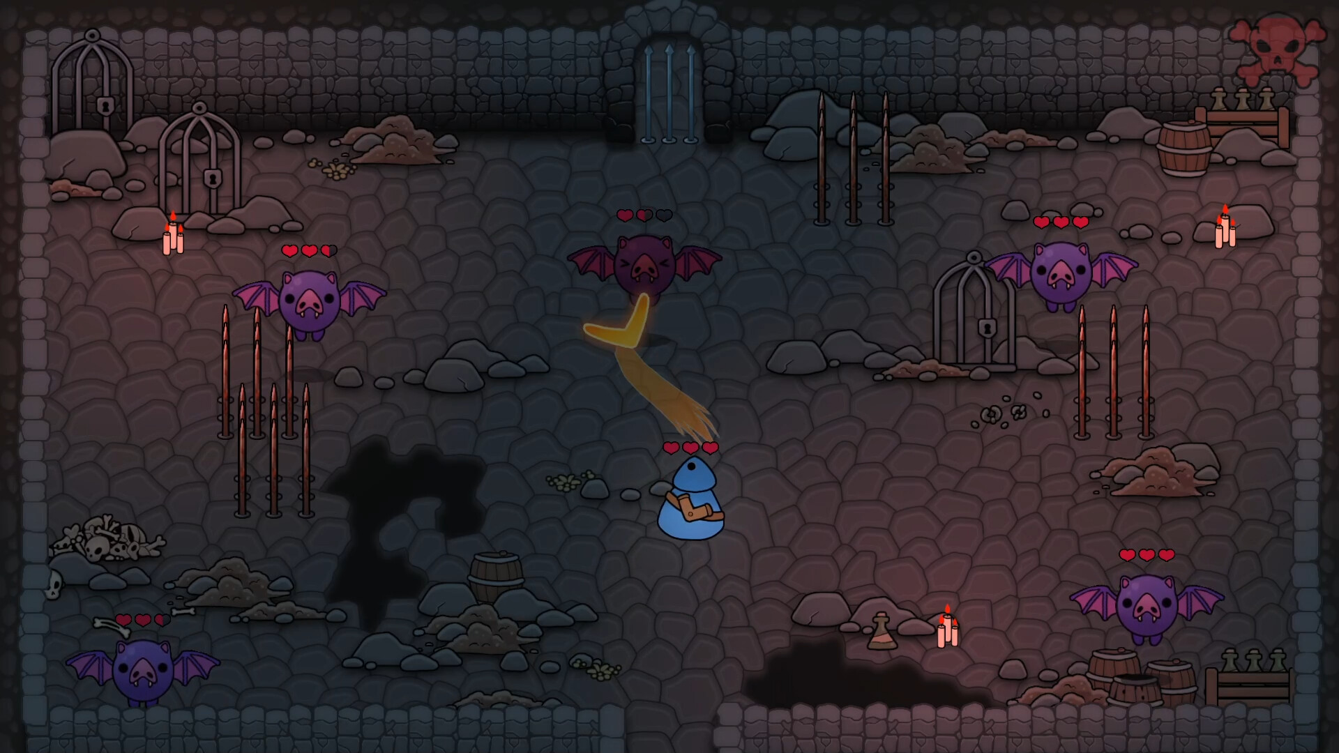 #3. Boomerang Battles (Steam) 由: Gilded Rune Games