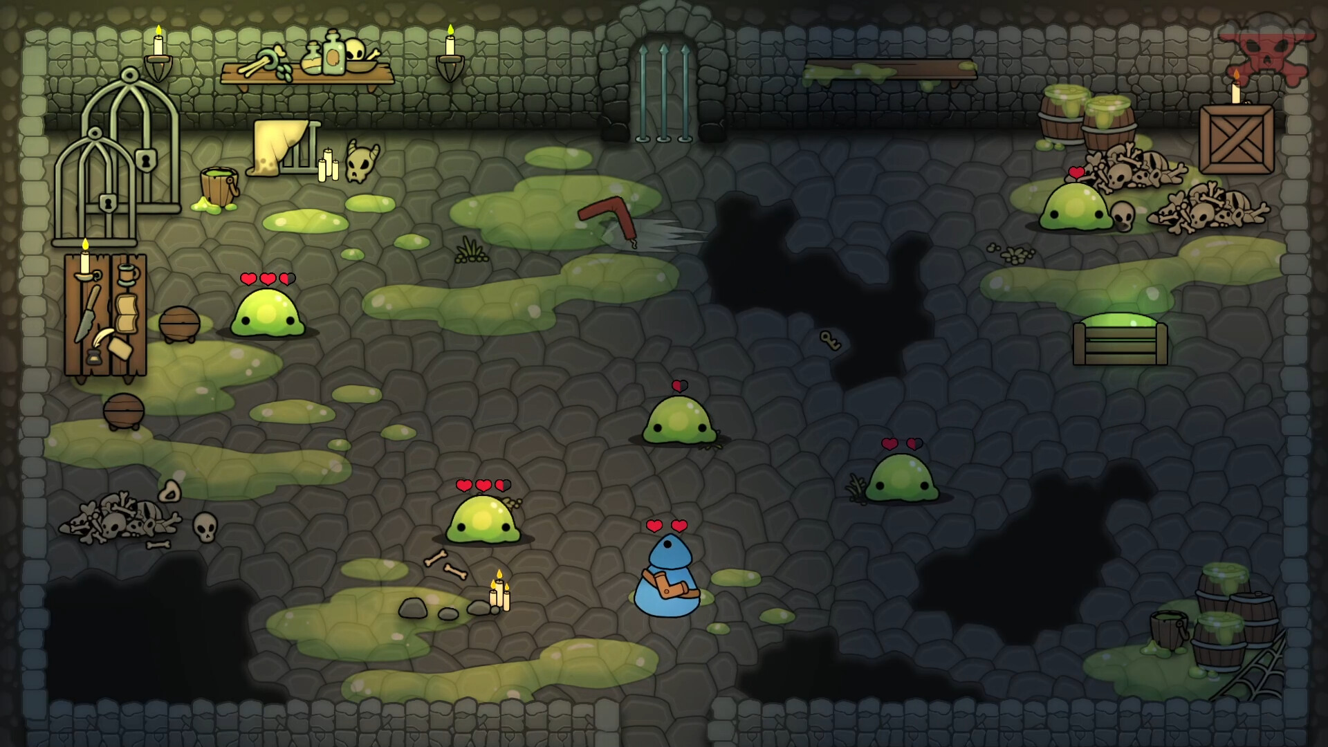 #1. Boomerang Battles (Steam) 由: Gilded Rune Games