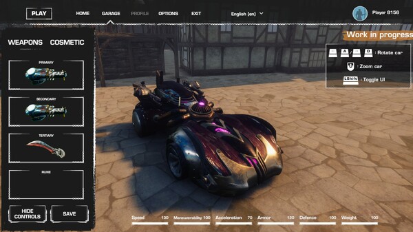Screenshot z War of Wheels