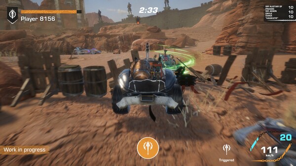 Screenshot z War of Wheels