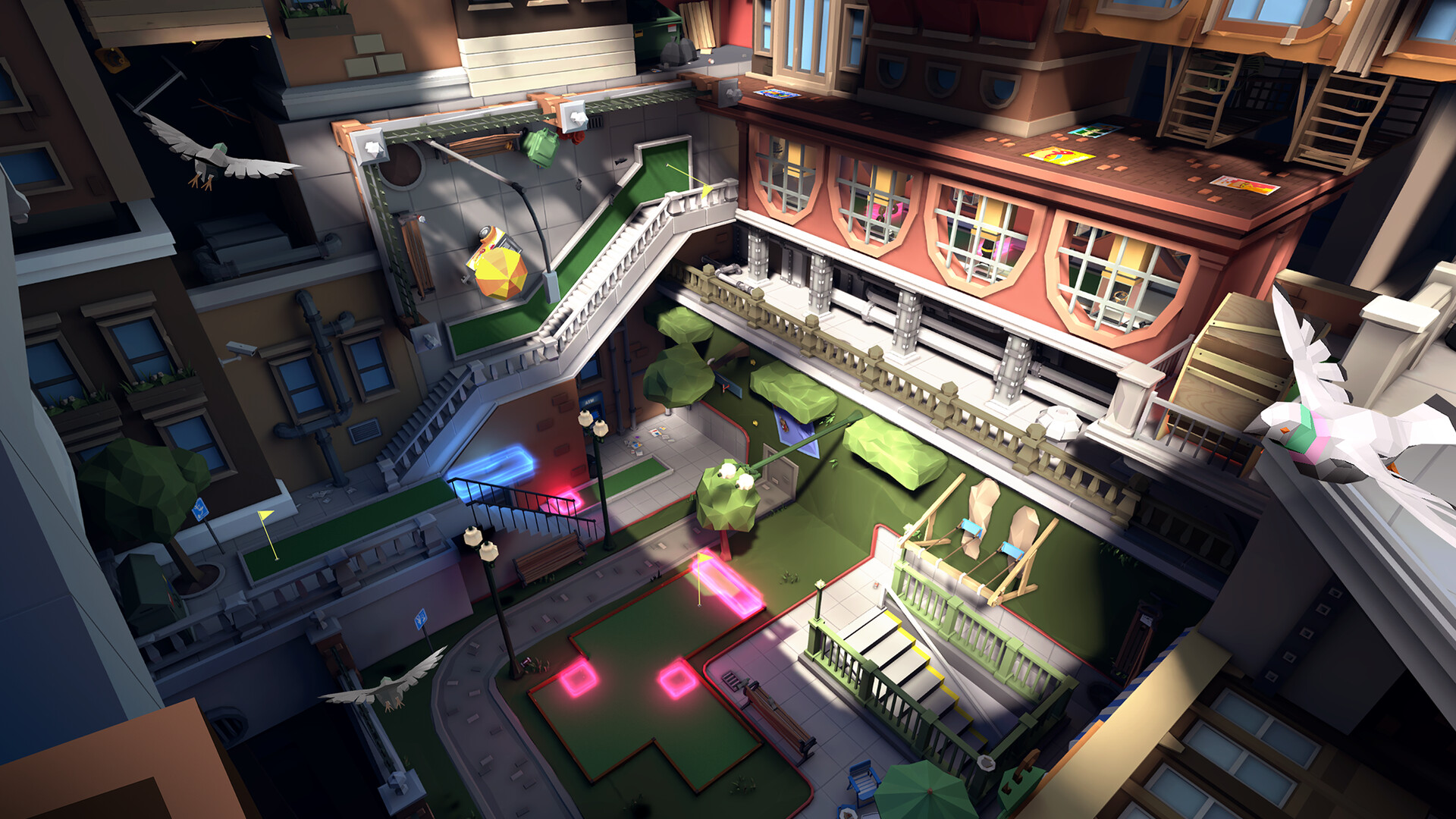 Walkabout Mini Golf: Upside Town Featured Screenshot #1