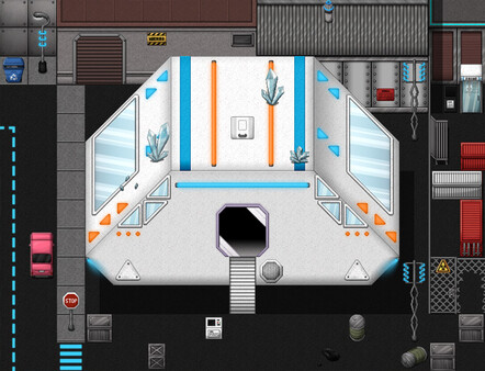 RPG Maker MV - Sci-Fi and Modern Tileset - Exterior