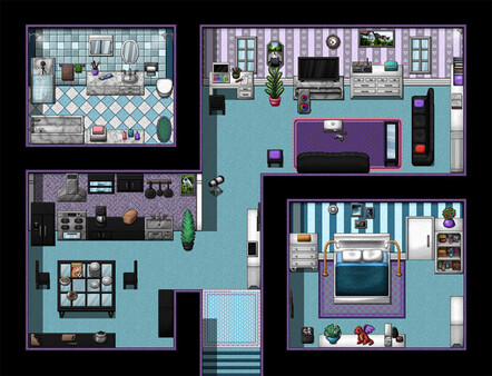 RPG Maker MZ - Sci-Fi and Modern Tileset - Interior