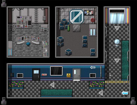 RPG Maker MZ - Sci-Fi and Modern Tileset - Interior