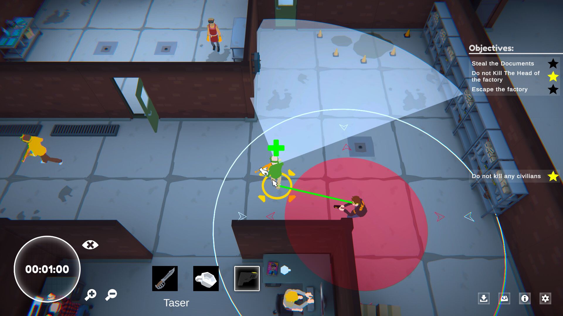 #5. Utter Takedown (Steam) 由: Flat Surface Studio