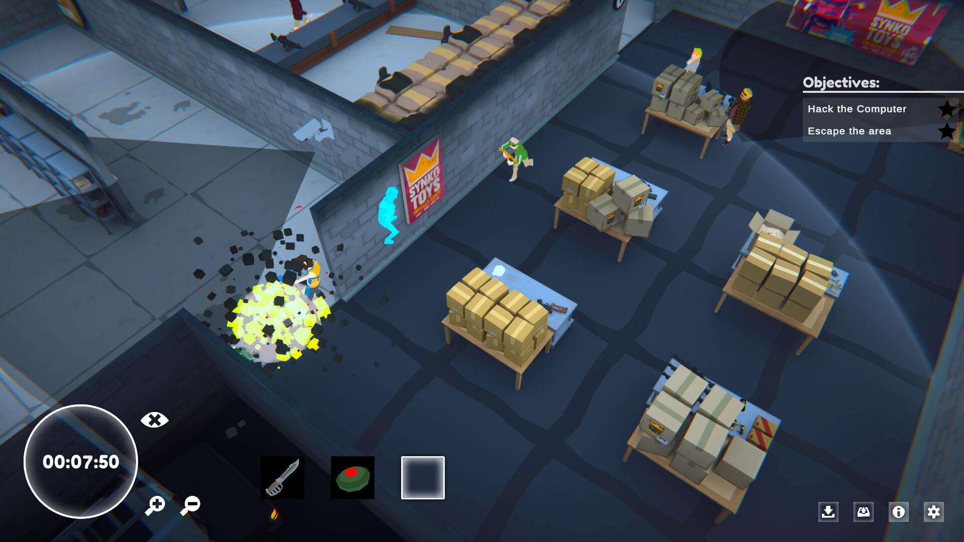 #3. Utter Takedown (Steam) 由: Flat Surface Studio