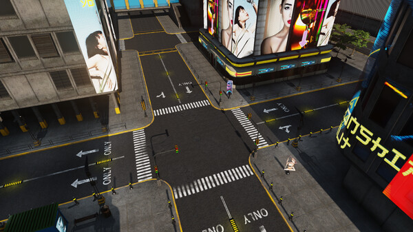 GameGuru MAX - Cyber City Streets