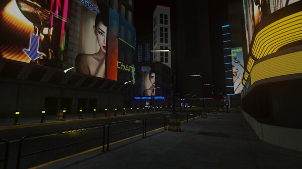 GameGuru MAX Cyberpunk Booster Pack - City Streets screenshot 8