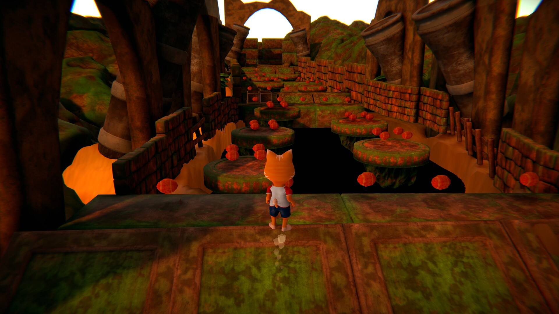 screenshot of Adventures of Steve the Cat 6