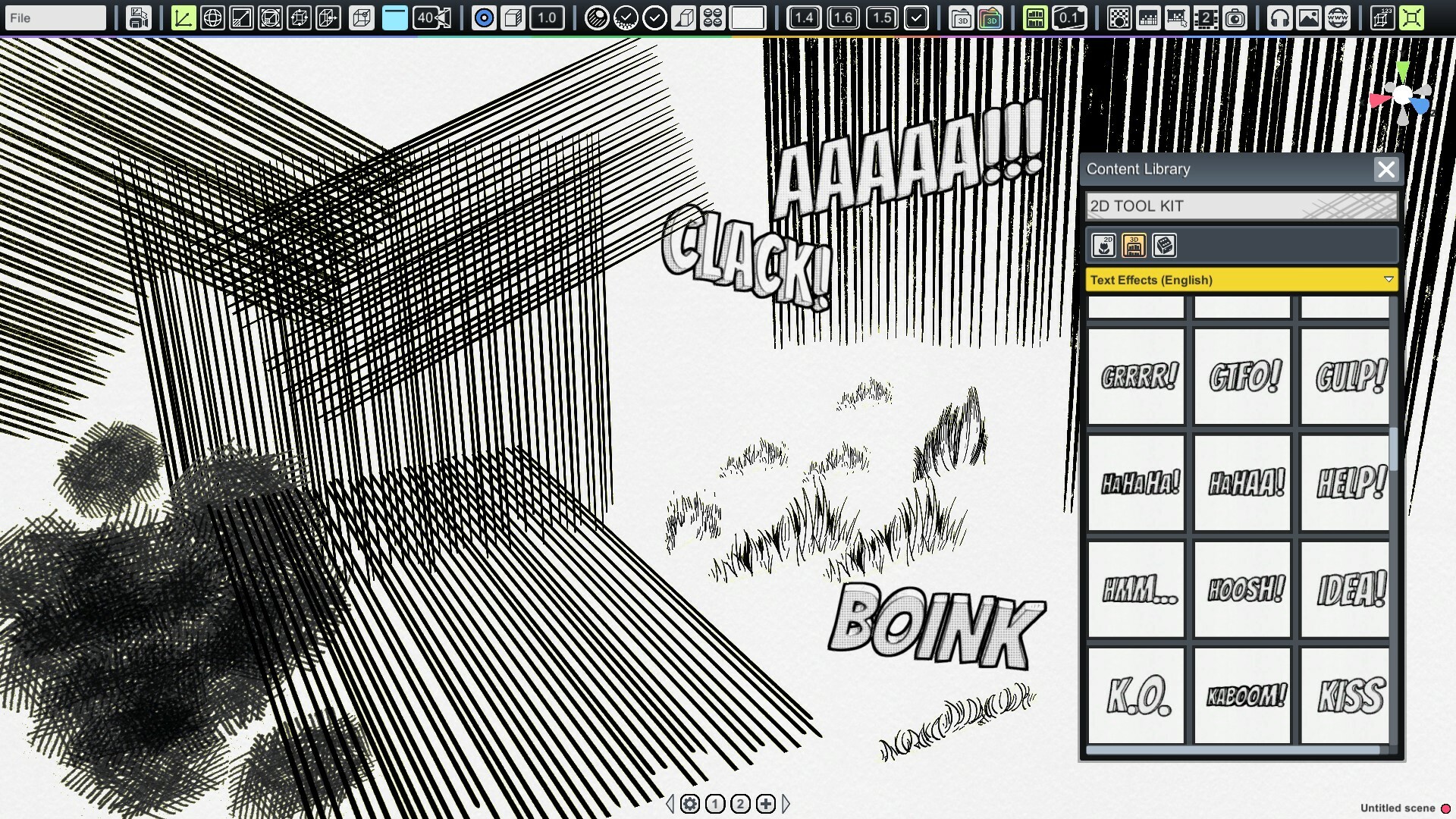 MangaKa - 2D Tool Kit Featured Screenshot #1