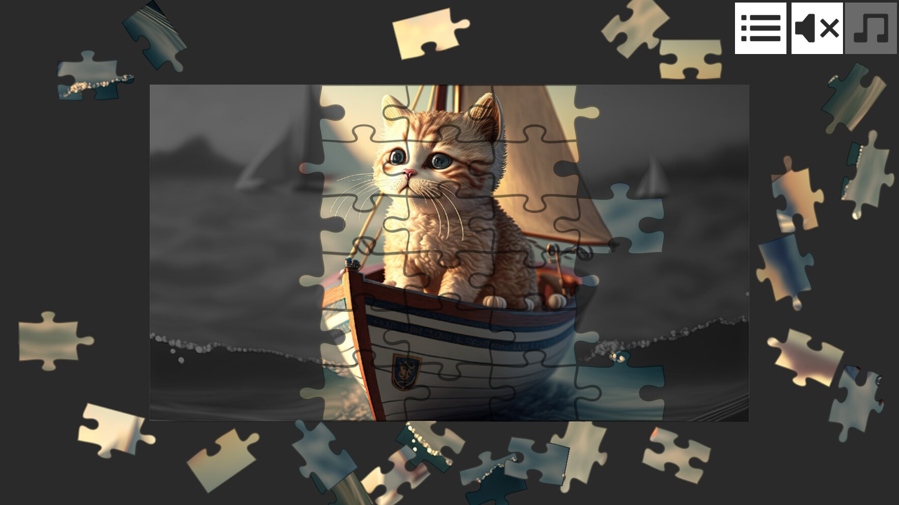 Cat Jigsaw Puzzle Games - Expansion Pack 6 Featured Screenshot #1