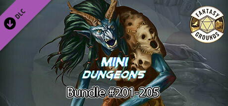 Fantasy Grounds - Mini-Dungeons Bundle #201-205 Header Image