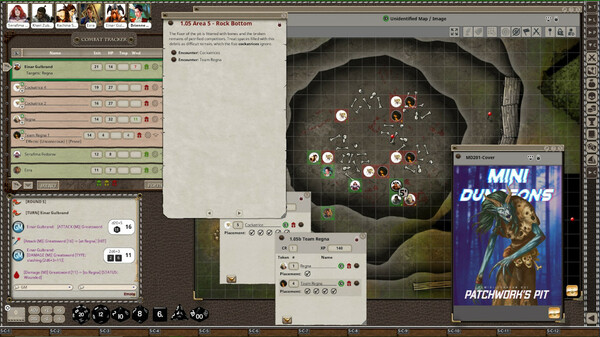 Fantasy Grounds - Mini-Dungeons Bundle #201-205