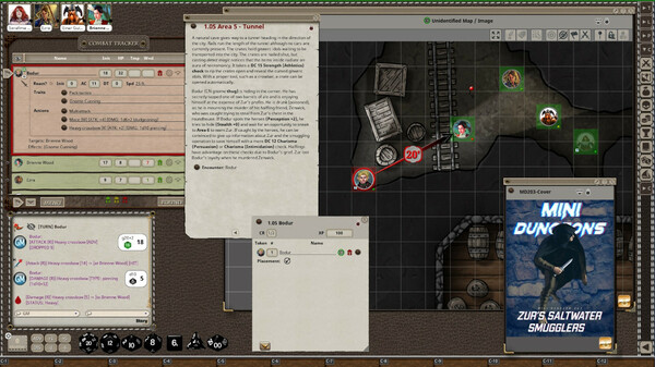 Fantasy Grounds - Mini-Dungeons Bundle #201-205