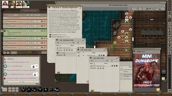 Fantasy Grounds - Mini-Dungeons Bundle #201-205