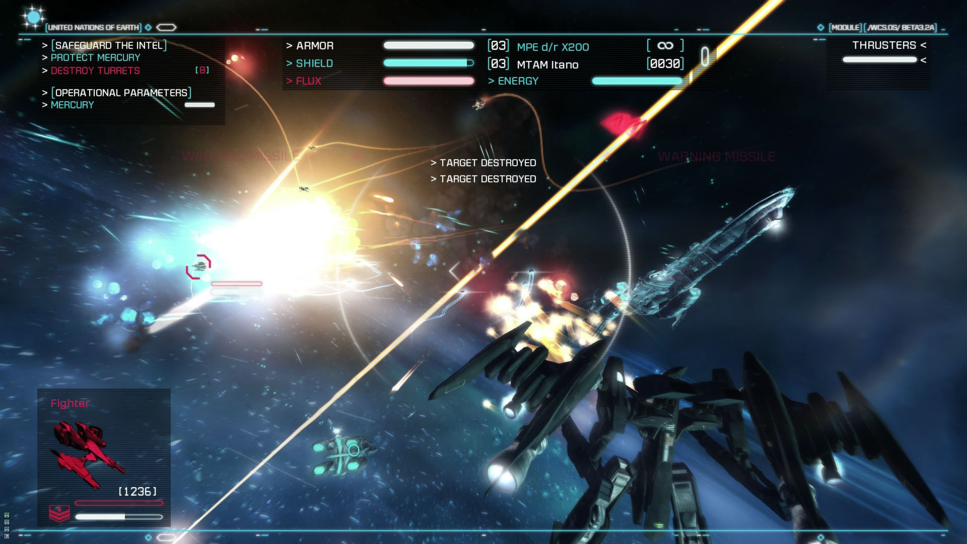 Strike Suit Zero - Raptor DLC Featured Screenshot #1