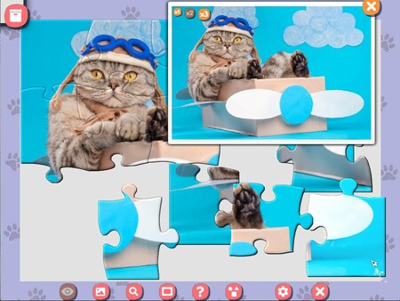 1001 Jigsaw. Cute Cats 4