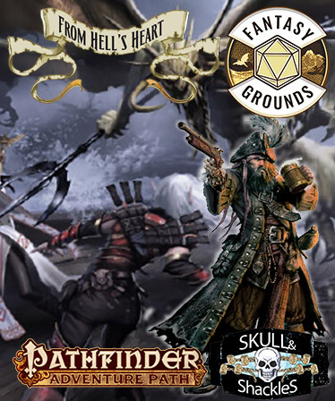 Fantasy Grounds - Pathfinder RPG - Skull &amp; Shackles AP 6: From Hell's Heart