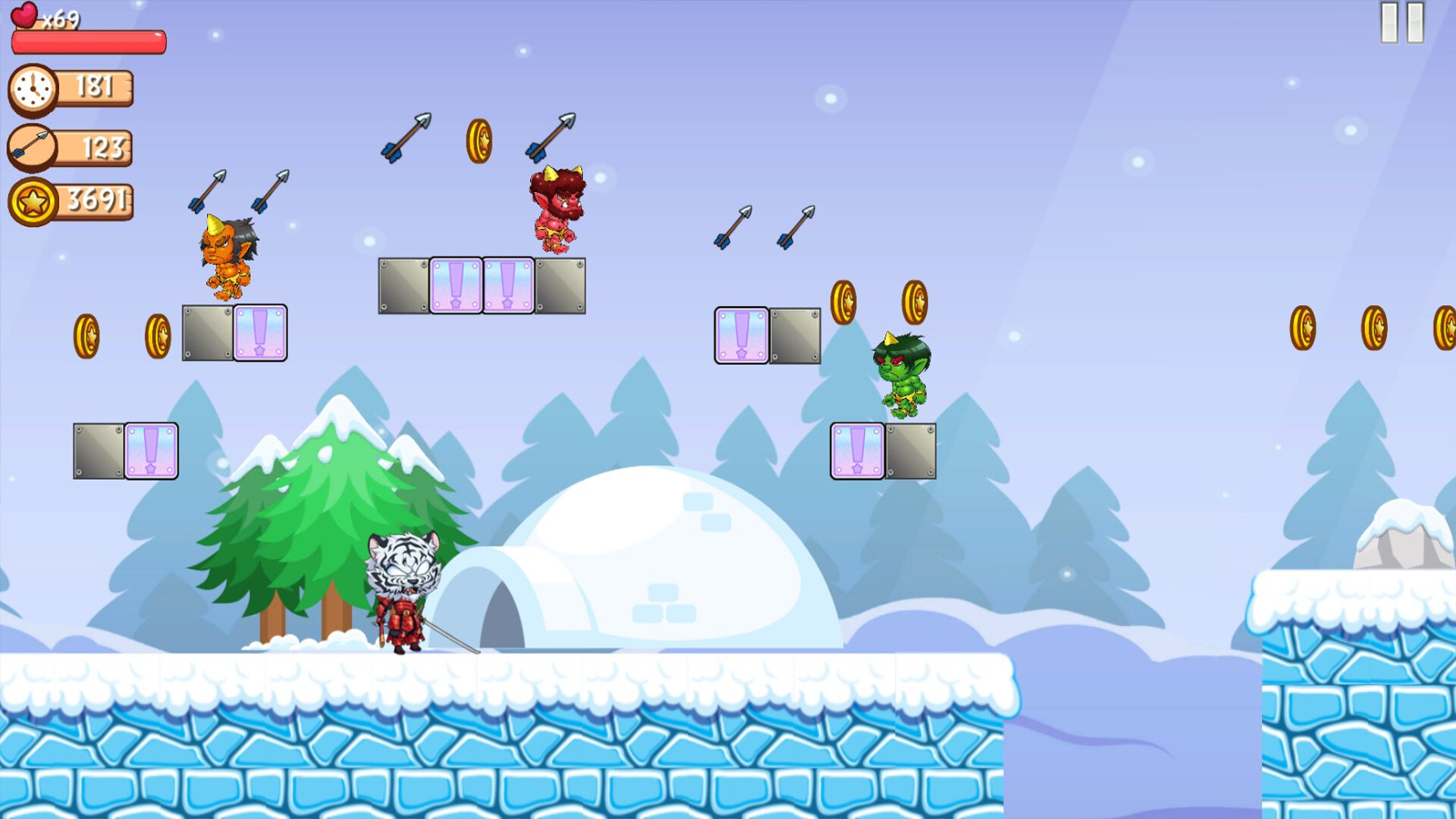 screenshot of Yokai Hero 7