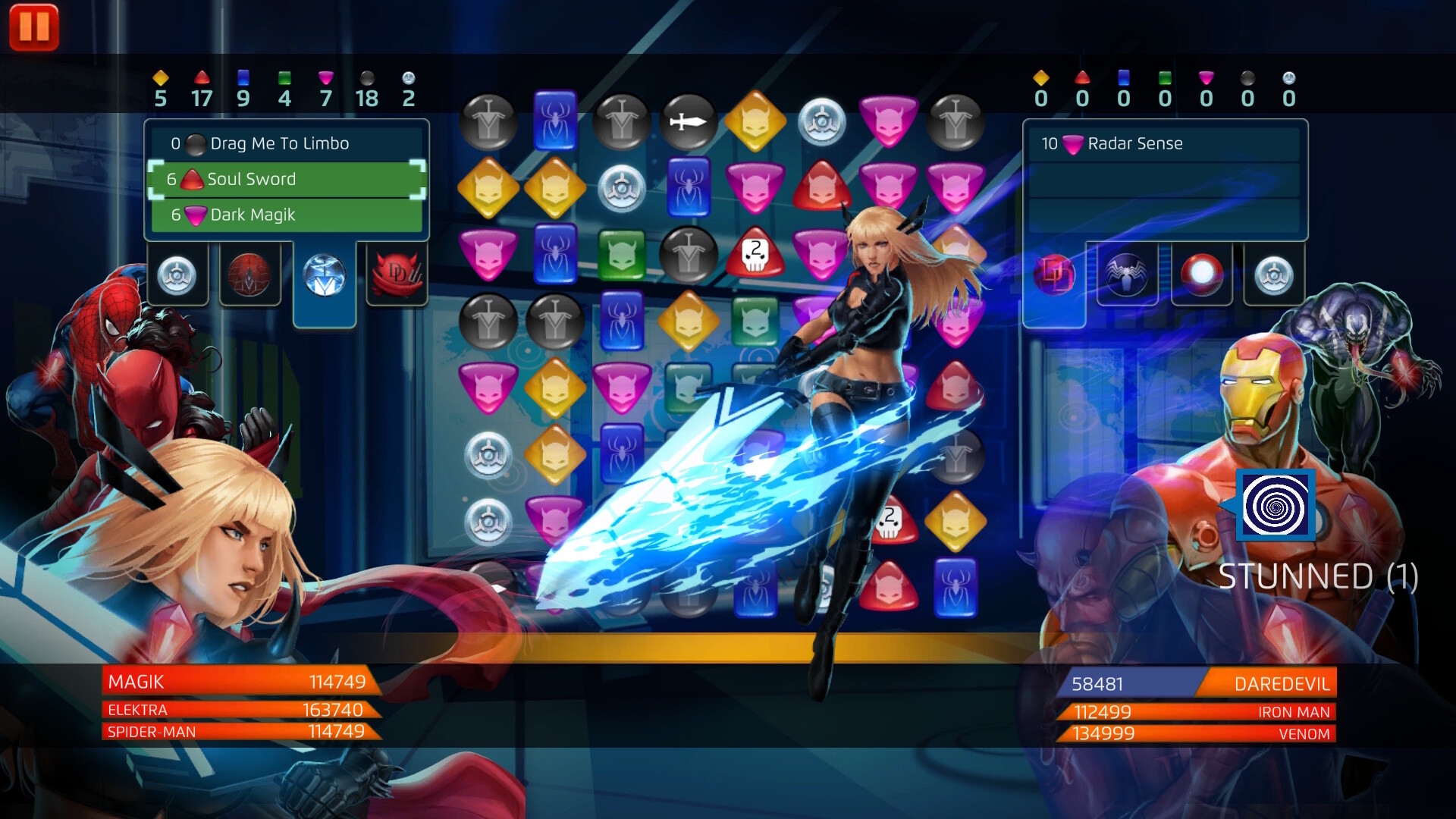 MARVEL Puzzle Quest screenshot #8