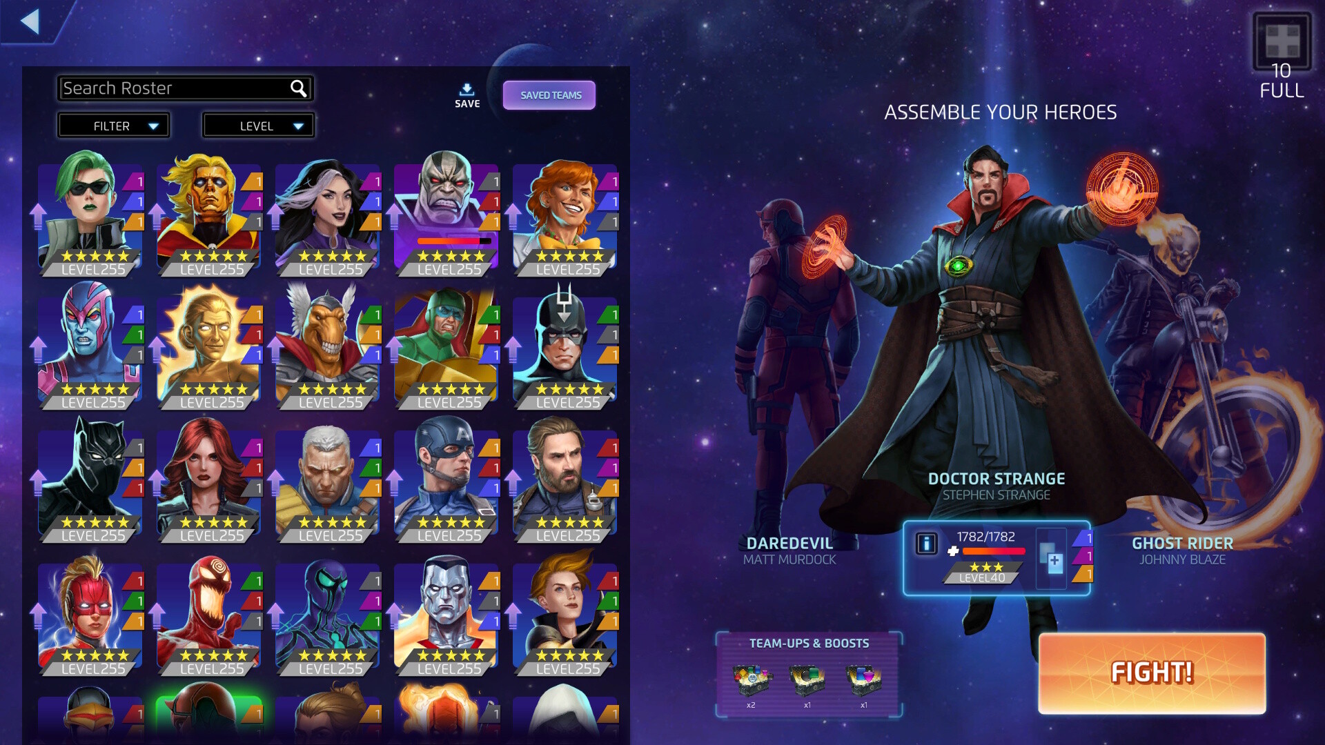 MARVEL Puzzle Quest screenshot #2