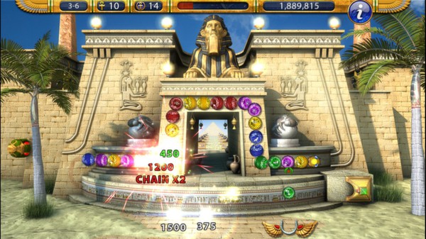 Screenshot z Luxor 2 HD