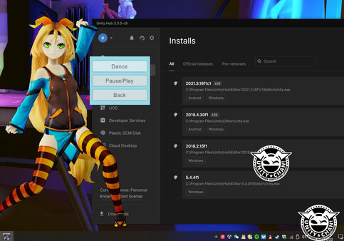 Screenshot z EasyMMD Screenshot z EasyMMD
