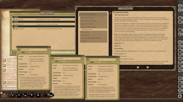 Fantasy Grounds - Legendary Shifters