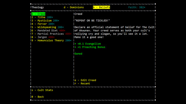 CultGame screenshot 6