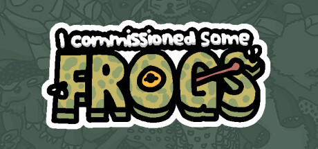 I commissioned some frogs banner image