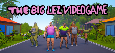 The Big Lez Video Game Steam Banner