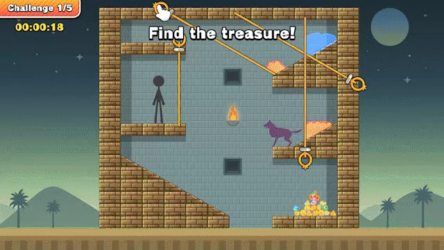 YEAH! YOU WANT "THOSE GAMES," RIGHT? SO HERE YOU GO! NOW, LET'S SEE YOU CLEAR THEM! video 2