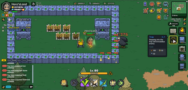 Screenshot z Hero's Land