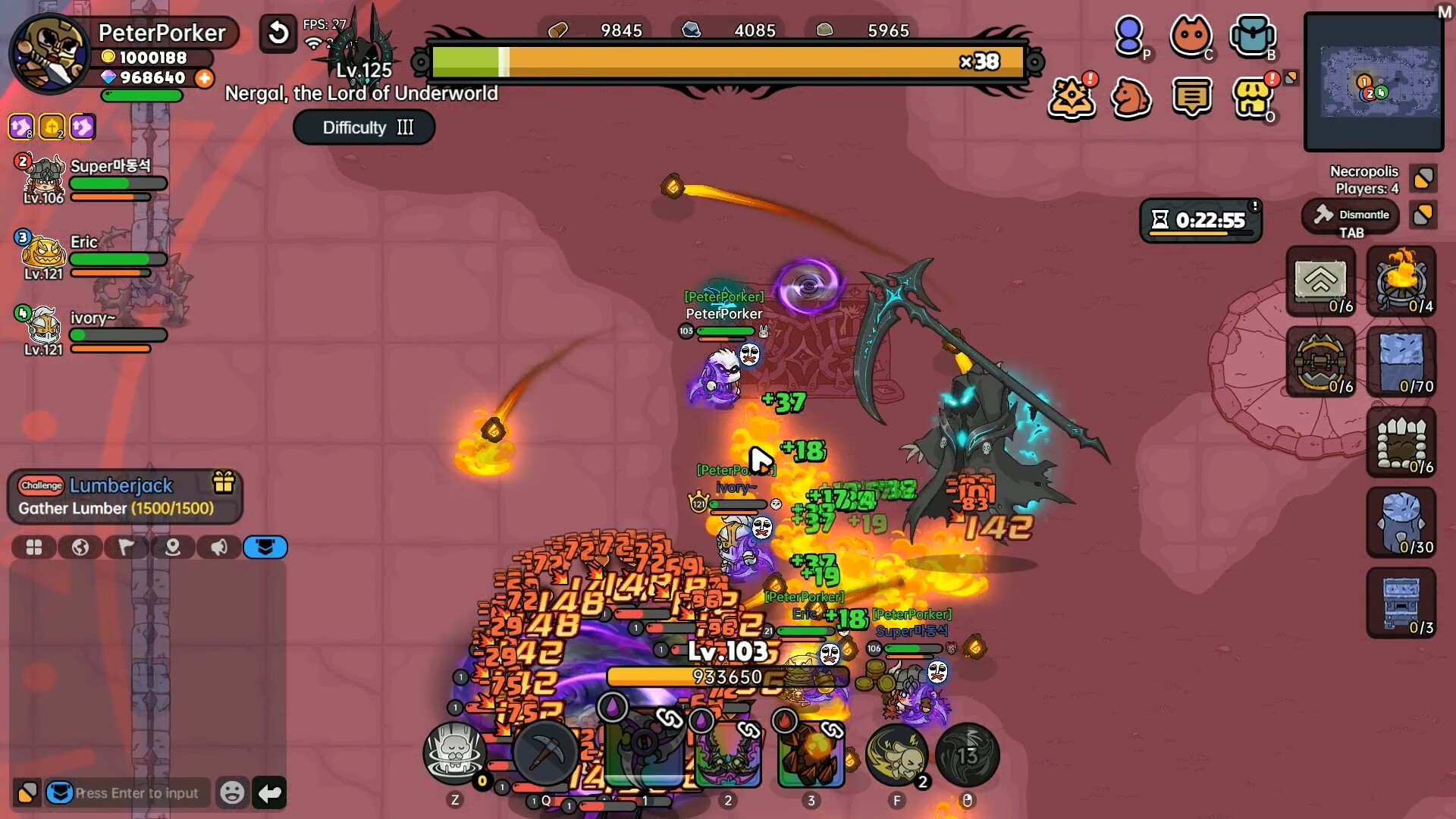 Screenshot of Hero's Land