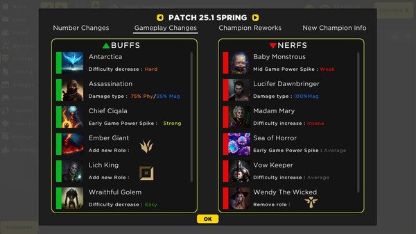 MOBA Esport Manager 25 Screenshot
