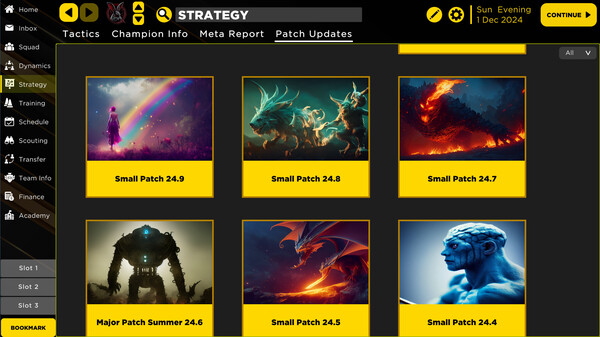 MOBA Esport Manager 25 Screenshot