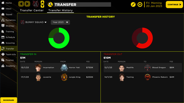 MOBA Esport Manager 25 Screenshot