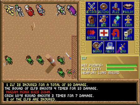 Screenshot z Spelljammer: Pirates of Realmspace
