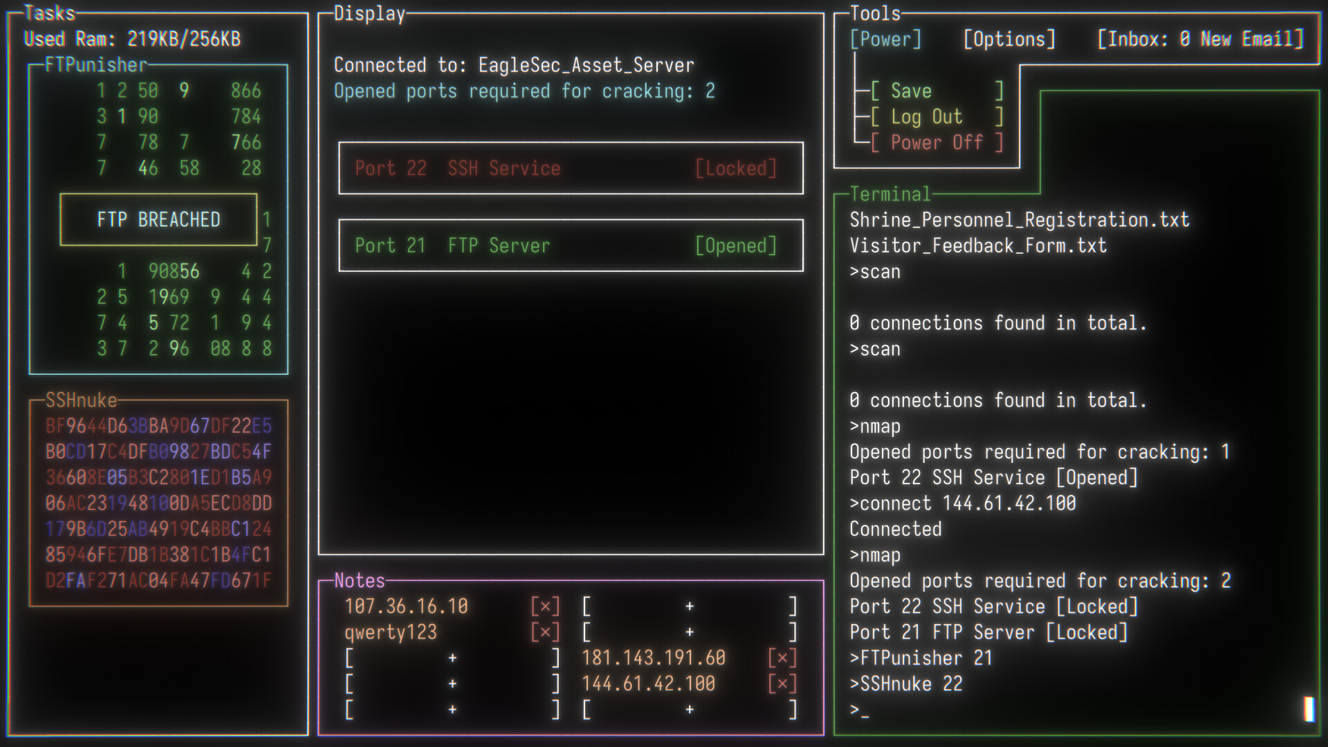 Hifuu OS: Hack Into the Barrier screenshot #5