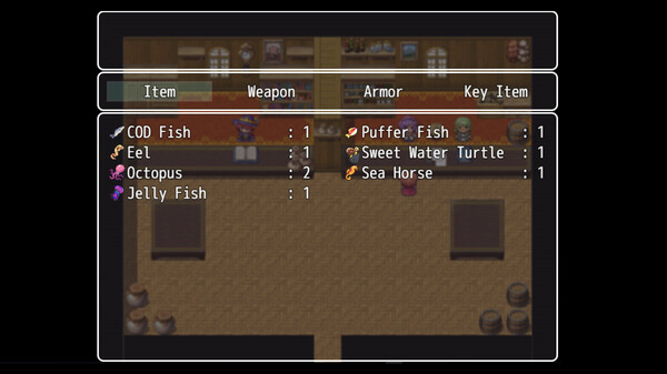 KHAiHOM.com - RPG Maker MZ - PIXELART FISH ICONS PACK