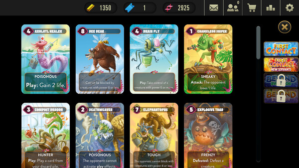 Screenshot z Mindbug Online Screenshot z Mindbug Online