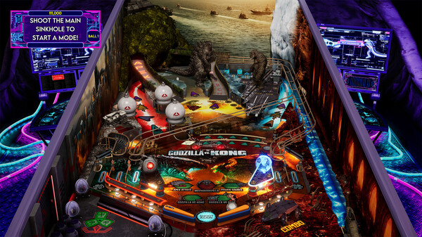 Pinball FX - Godzilla vs. Kong Pinball Pack