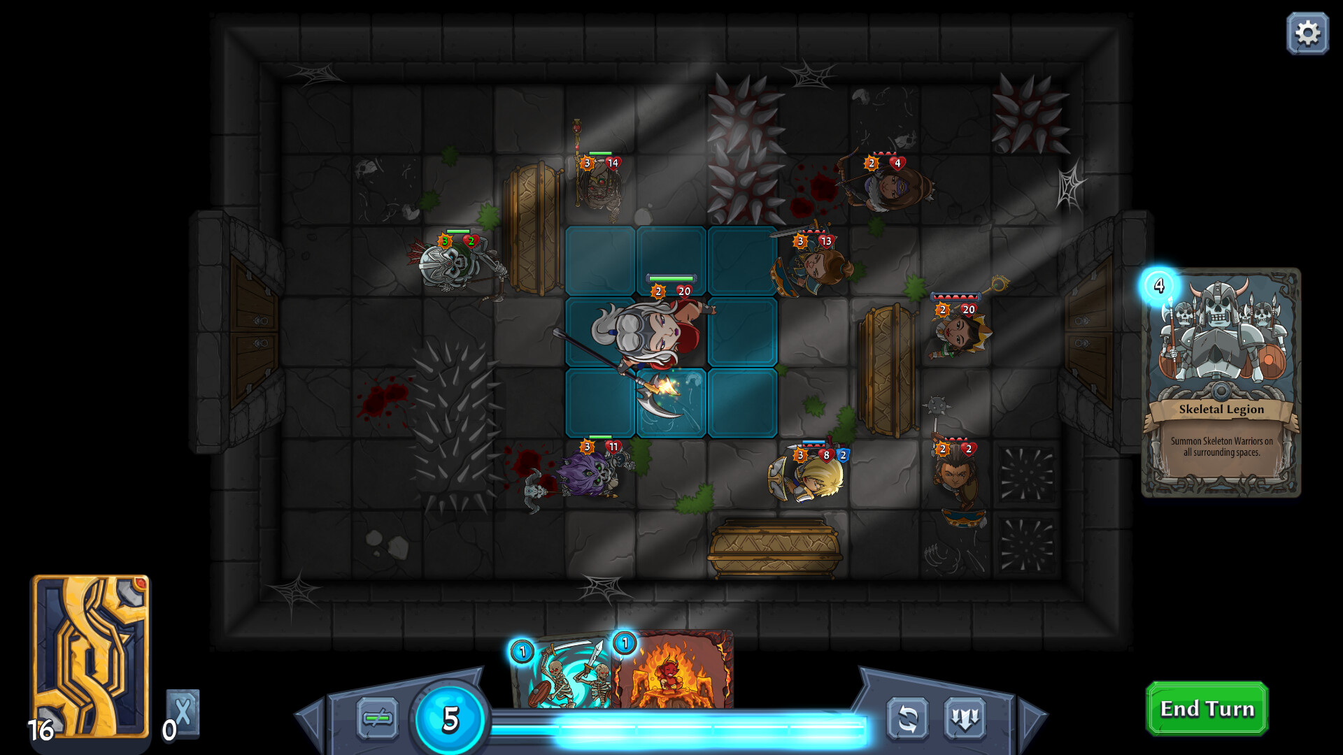 screenshot of Abalon Arena: Multiplayer Card Tactics 1