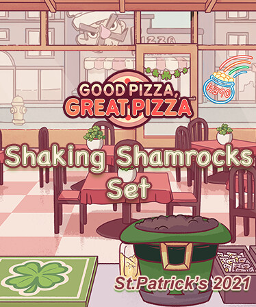 Good Pizza, Great Pizza - Shaking Shamrocks Set - St.Patrick's 2021