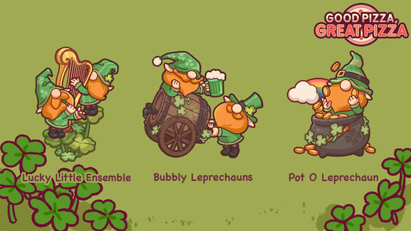 Good Pizza, Great Pizza - Lively Leprechaun Buddies - St.Patrick's 2023