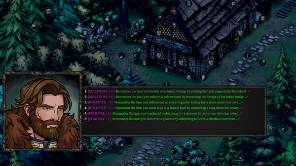 Screenshot z Tales of Legendary Lust: Aphrodisia