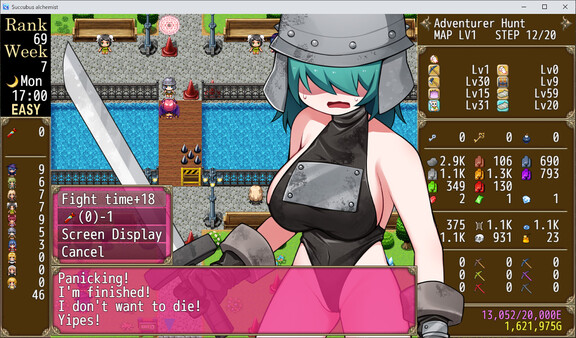 Succubus Alchemist: Transformation, Orgasming Hell — скриншот 12