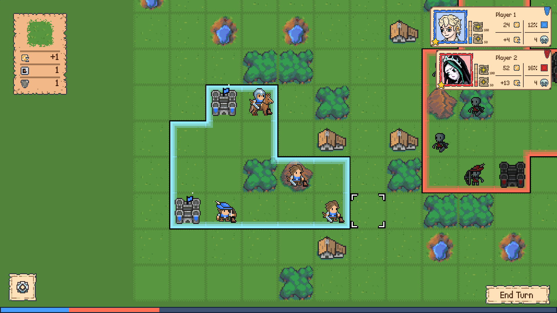 Tiles of War screenshot #1