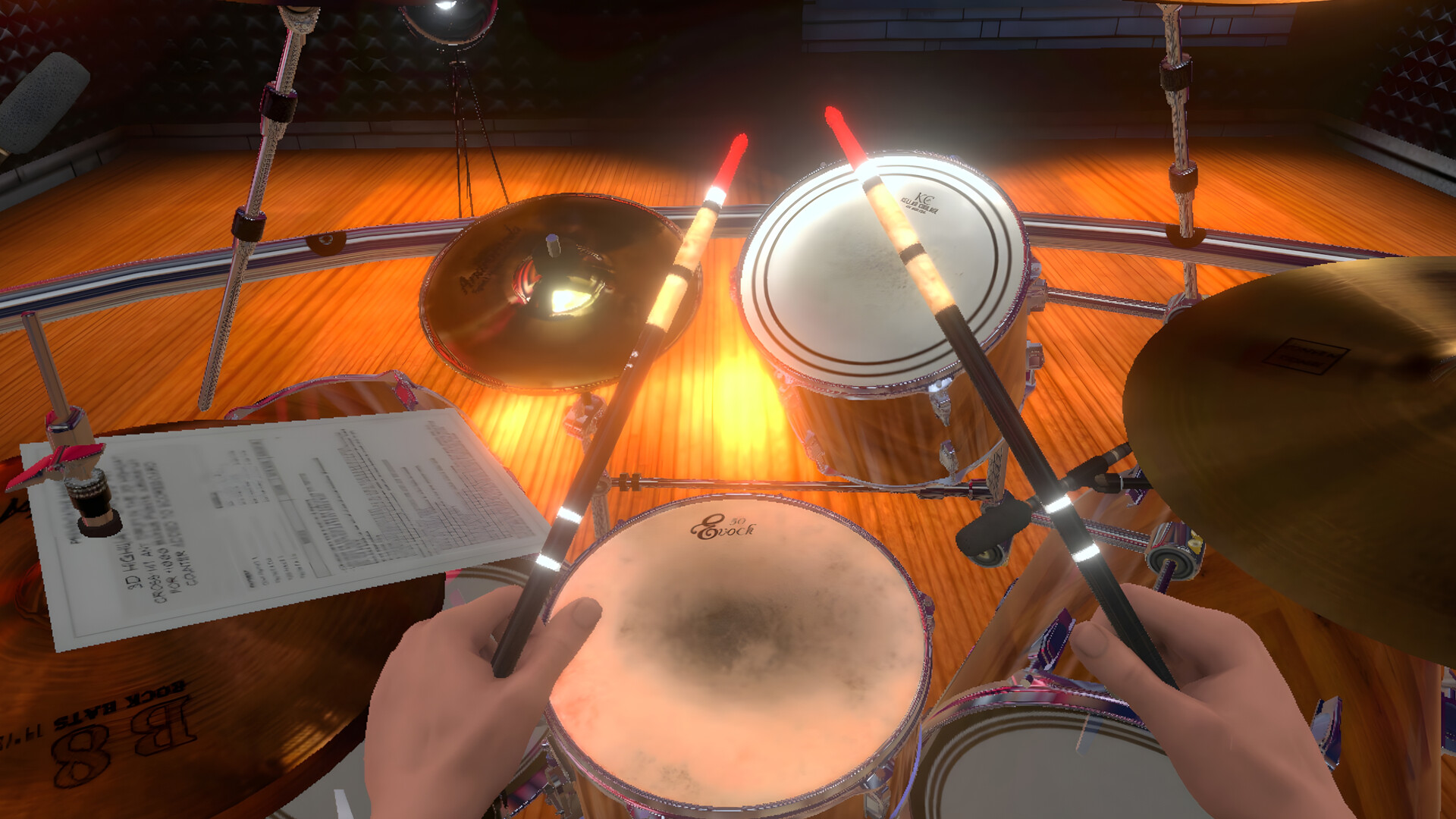 VR Drums Ultimate Streamer screenshot 1